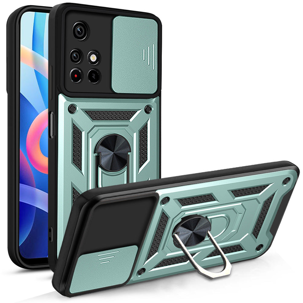 For Xiaomi Redmi Note 11 Pro 5G (China) (MediaTek) Note 11 Pro 5G Ring Kickstand TPU PC Phone Case Slide Camera Protection Back Cover For Xiaomi Redmi Note 11 Pro 5G (China) (MediaTek) Note 11 Pro 5G Ring Kickstand TPU PC Phone Case Slide Camera Protection Back Cover